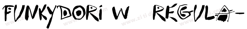 Funkydori W00 Regula字体转换
